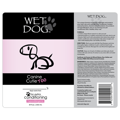 Wet Dog - Canine Cutie Calming Conditioner for Dogs