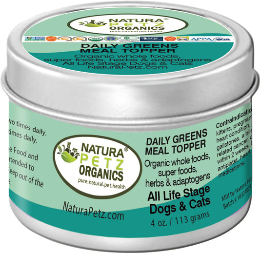 Daily Greens Glow Multi-Vitamin & Multi-MineralMeal Topper , 4 oz Dogs