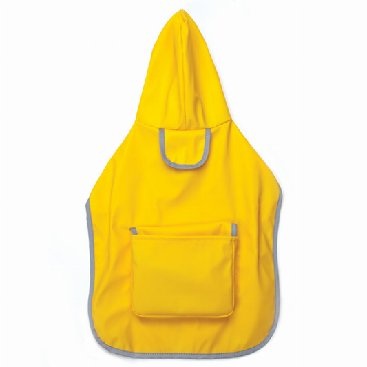 Zack & Zoey Reversible Pocket Raincoat, XL, Yellow