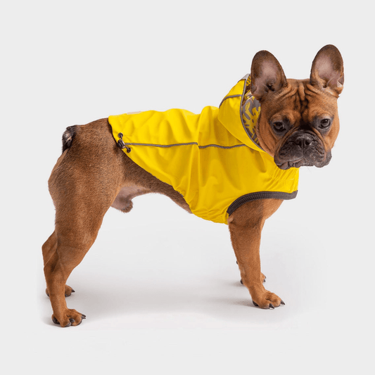 GF Pet Reversible ElastoFit Raincoat , 3XL, Yellow