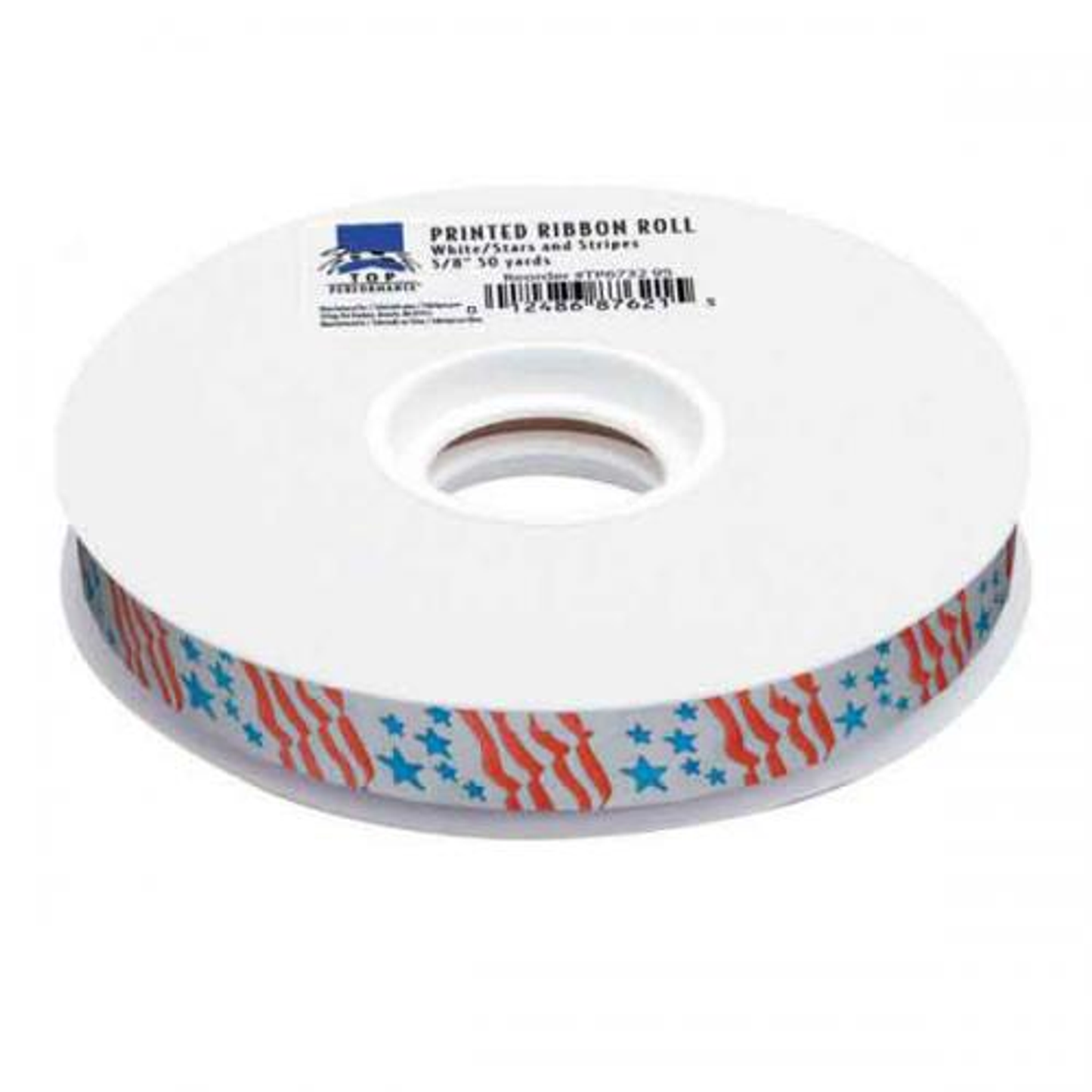 50-Yard Printed Ribbon Rolls 50 Yards Stars & Stripes