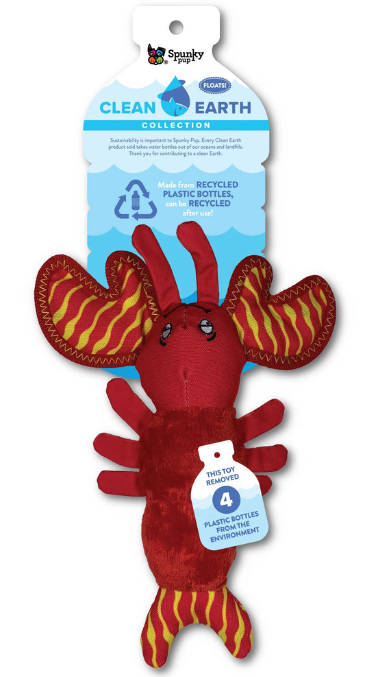 Clean Earth Plush Toy, Lobster, Small