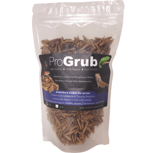 ProGrub Dried Black Soldier Fly Larvae, 4oz