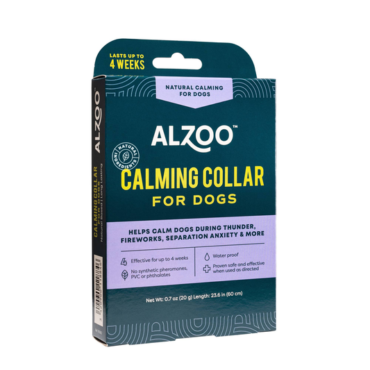 ALZOO "ALL NATURAL" Plant-Based Calming Collar for Dogs