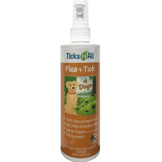 All Natural Flea & Tick 4 Dogs 8oz