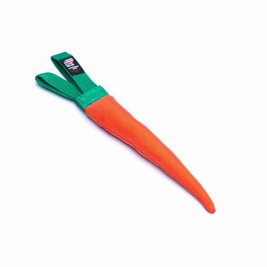 Carrot Dog Toy - Medium, Orange