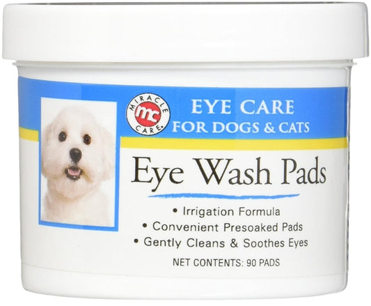 Miracle Care Sterile Eye Wash Pads,90 count