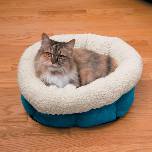 Slumber Pet Cat Snuggle Bed 18In