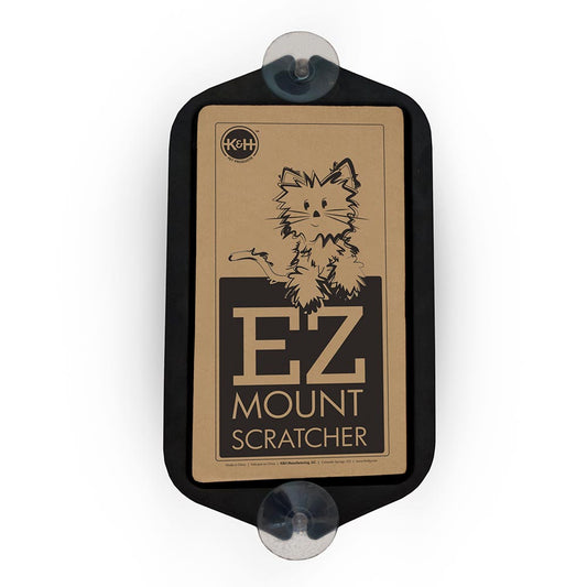 K&H Pet Products EZ Mount Cat Scratcher Brown / Black 7.5" x 15.5" x 1"