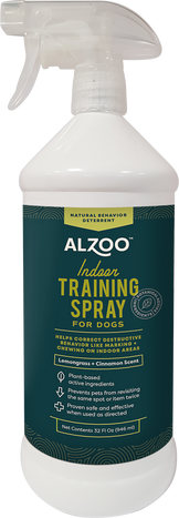 ALZOO "ALL NATURAL" Plant-Based Dog/Cat Indoor Training Spray