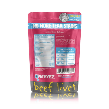 Pet Eyez Vitamin Treats - Beef Liver