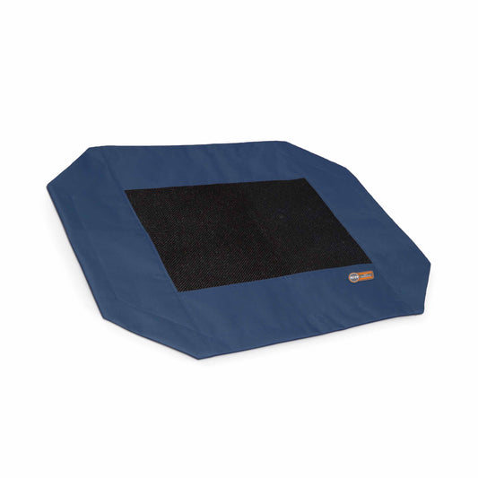 K&H Pet Products Original Pet Cot Replacement Cover Large Blue 30" x 42" x 0.2"