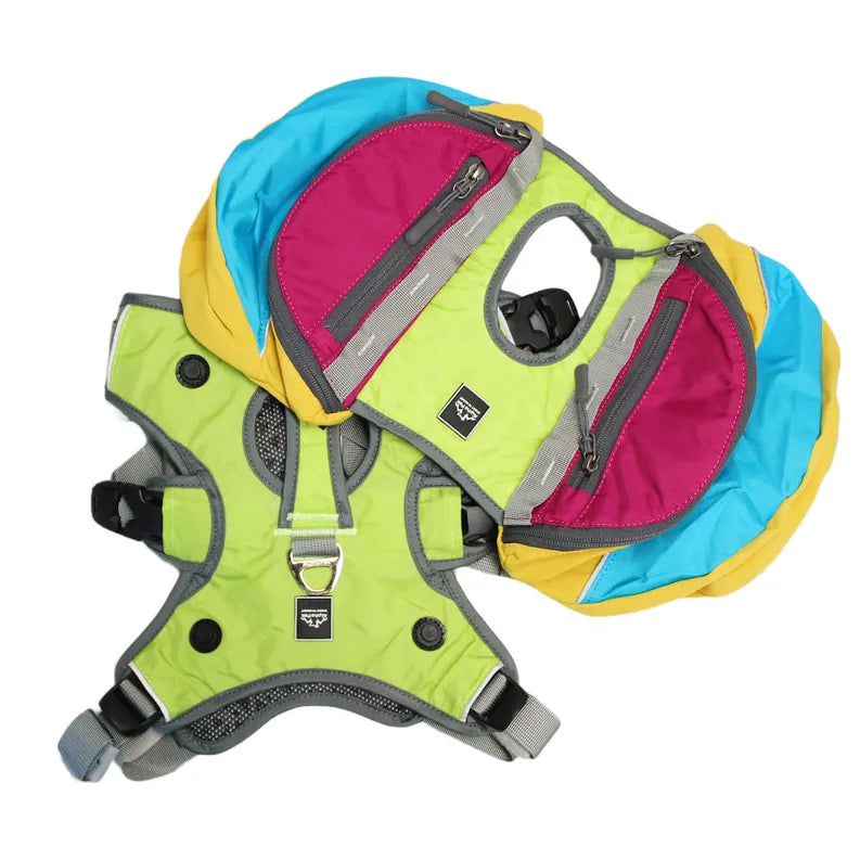 Adventurer 2-piece Dog Pk With EZ Latch Harness, RETRO, Large