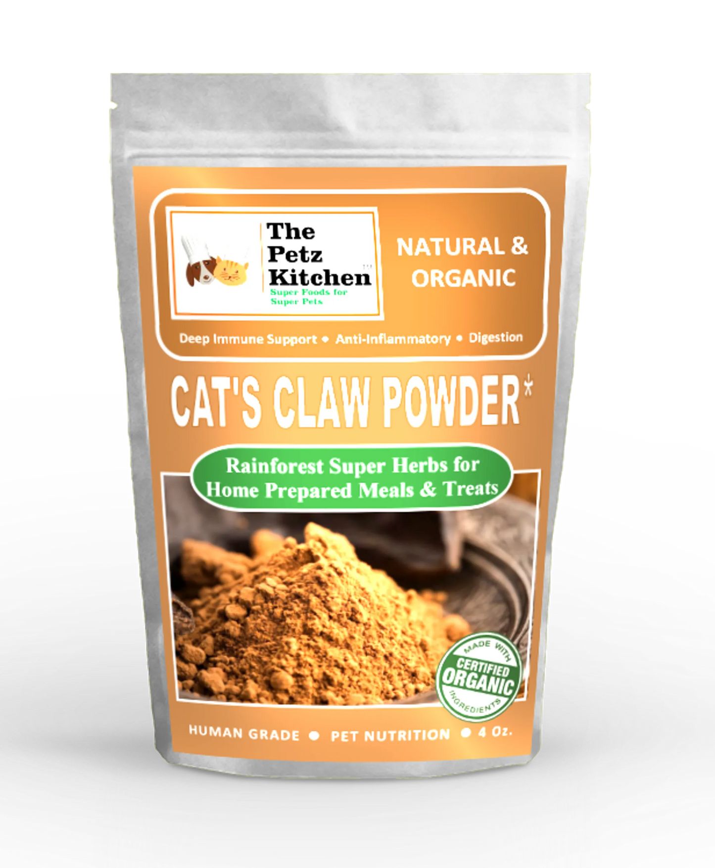 Cat'S Claw Powder Immune & Inflammation, 4 oz.