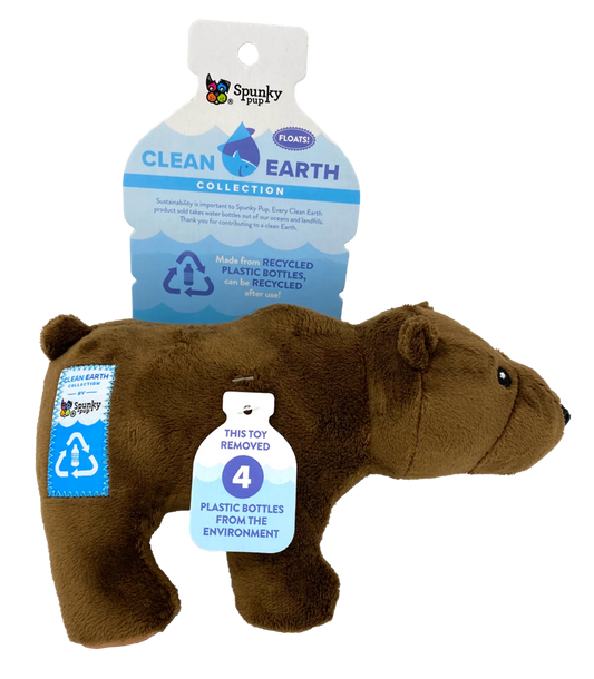 Clean Earth Plush Toy, Bear, Large