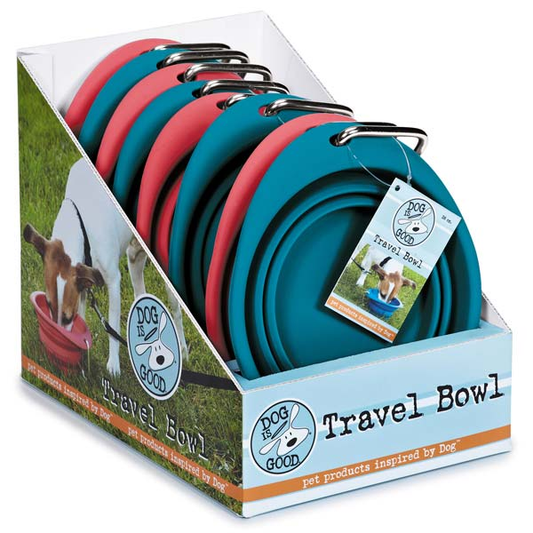 Dog is Good Travel Bowl 8pk 26oz