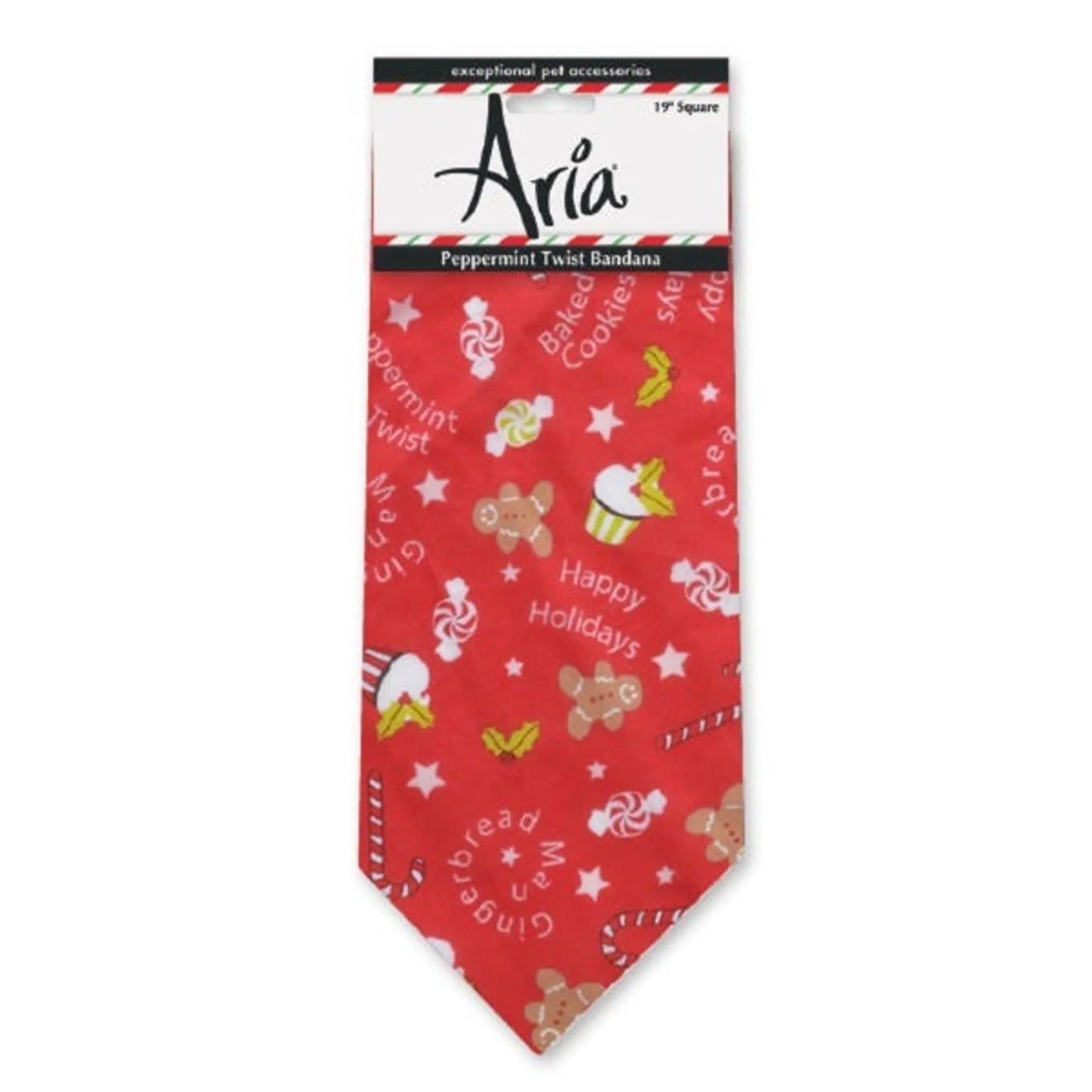 AR Seasonal Bandana Peppermint Twist