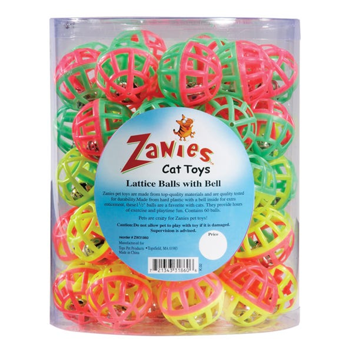 ZA Lattice Balls Canist 50pc