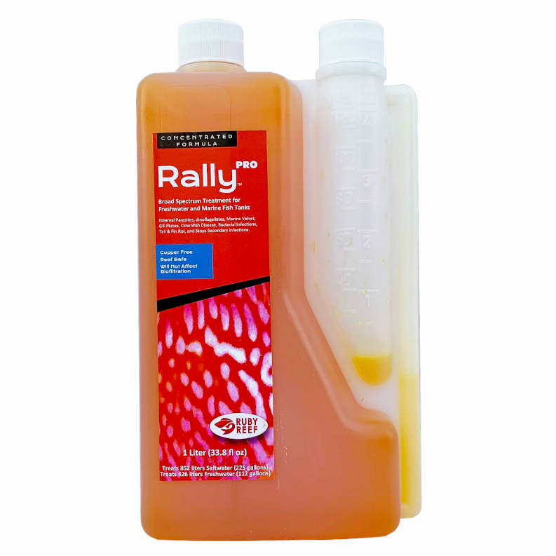 Rally PRO Broad-Spectrum Treatment for FW and Marine Fish - 1 Liter