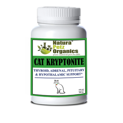 Dog And Cat Kryptonite Adrenal, Thyroid, Pituitary & Hypothalamic, CAT, 250 mg 150 cap