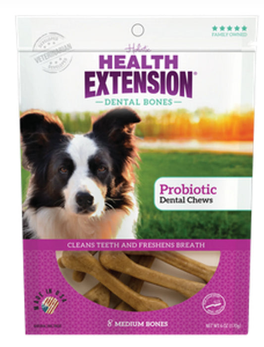 Dog Dental Bones Probiotic Medium Bone