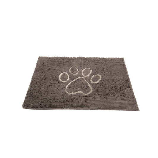 DGS Pet Products Dirty Dog Door Mat Small Misty Grey 23" x 16" x 2"