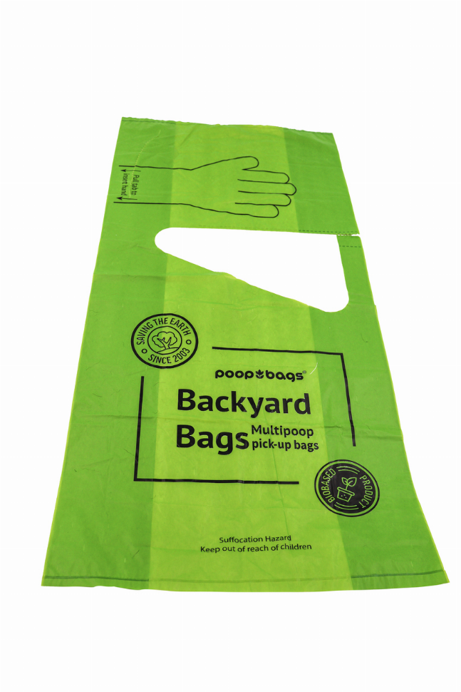 BIOBASED BACKYARD BAGS, GREEN