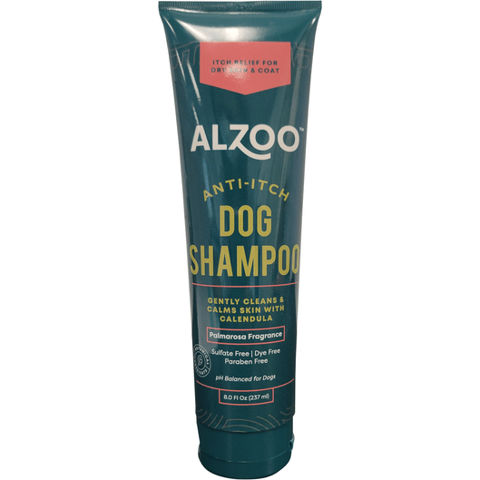 ALZOO "ALL NATURAL" Plant-Based Anti-Itch Dog Shampoo, 8oz