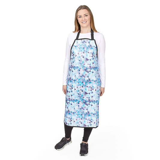 TP Waterprf Grooming Apron Matte Print