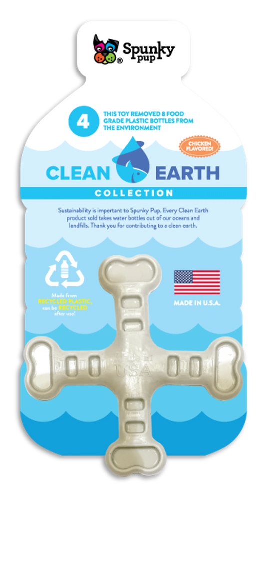 Clean Earth Recycled Crossbones