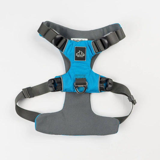 Millvue EZ Fit Dog Harness, Ocean Blue, Medium