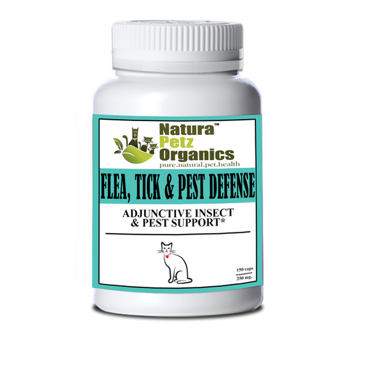 Flea, Tick & Pest Defense Capsules* Adjunctive Insect & Pest Support*, CAT 150 Caps / 250 mg.