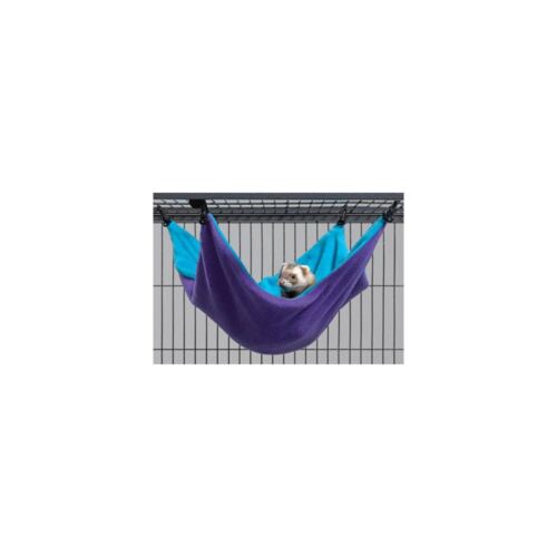 Midwest Ferret Nation Hammock Hideaway Large Teal / Purple 17" x 13" x 8"