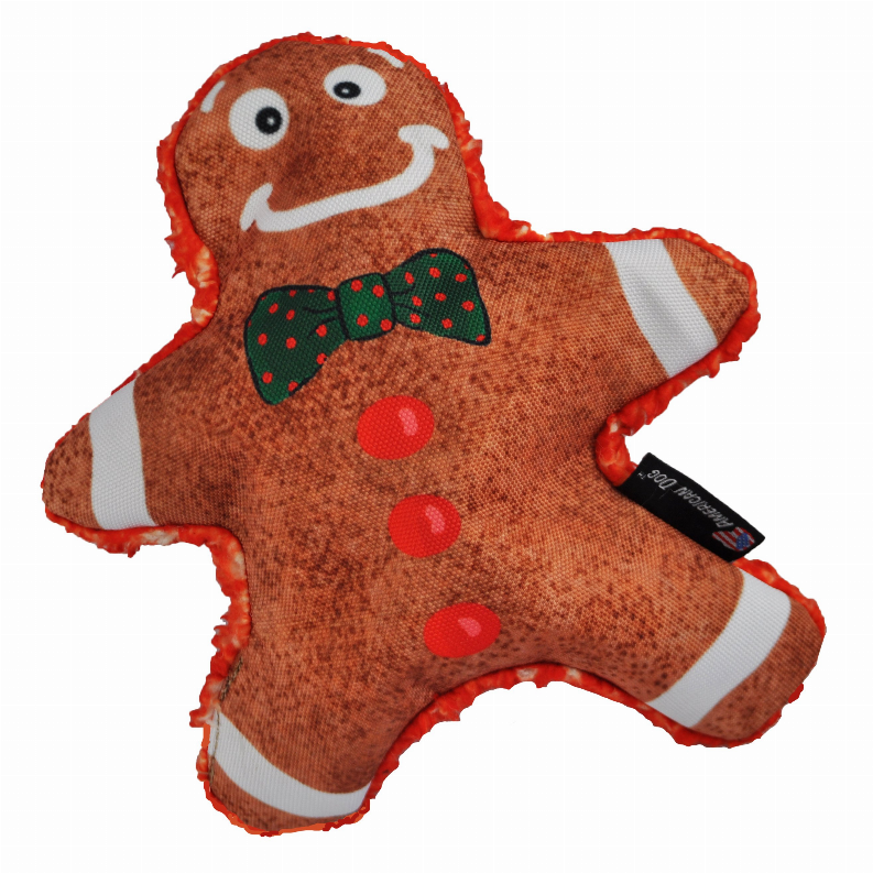 Gingy Dog Toy, Brown