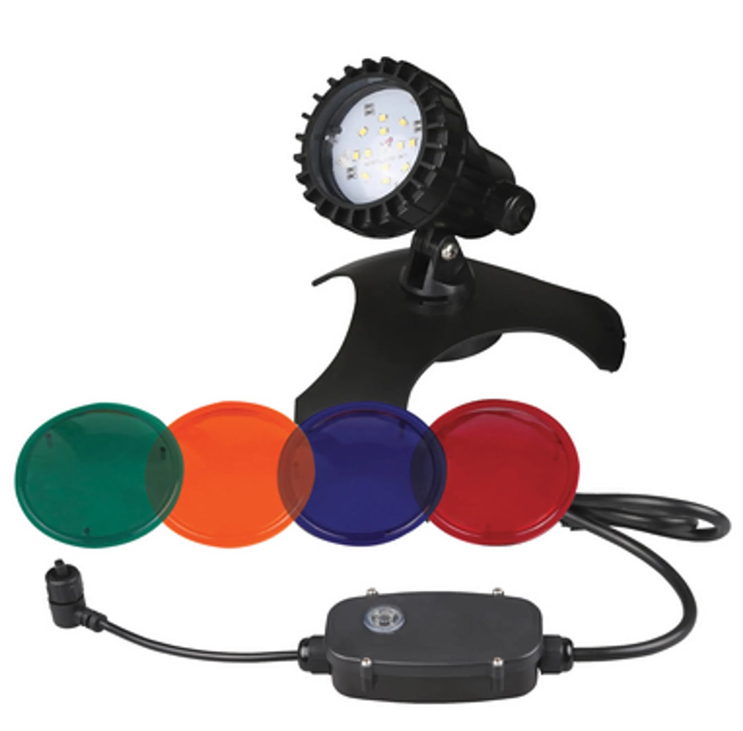 Danner Led Pond Light With Photosensor & Transformer, 1 Light