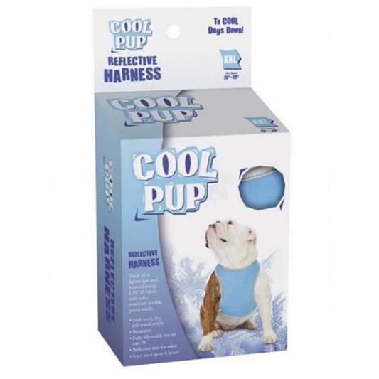 Cool Pup Reflective Harnesses XXL Blue