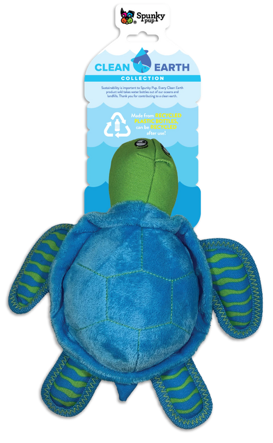 Clean Earth Plush Toy, Turtle, Large