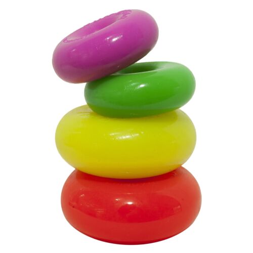 Ruff Dawg Indestructible Dawg Nut Toy Medium Assorted Colors 3.5" x 3.5" x 3.5"