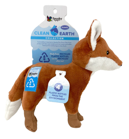 Clean Earth Plush Toy, Fox, Large