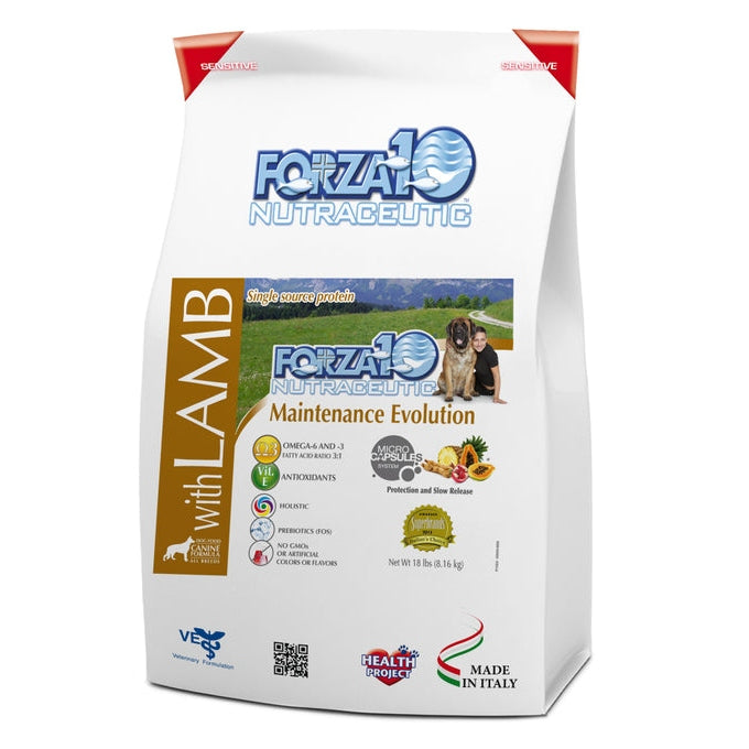 Forza10 Maintenance Evolution Lamb Dry Dog Food - 18-lb bag