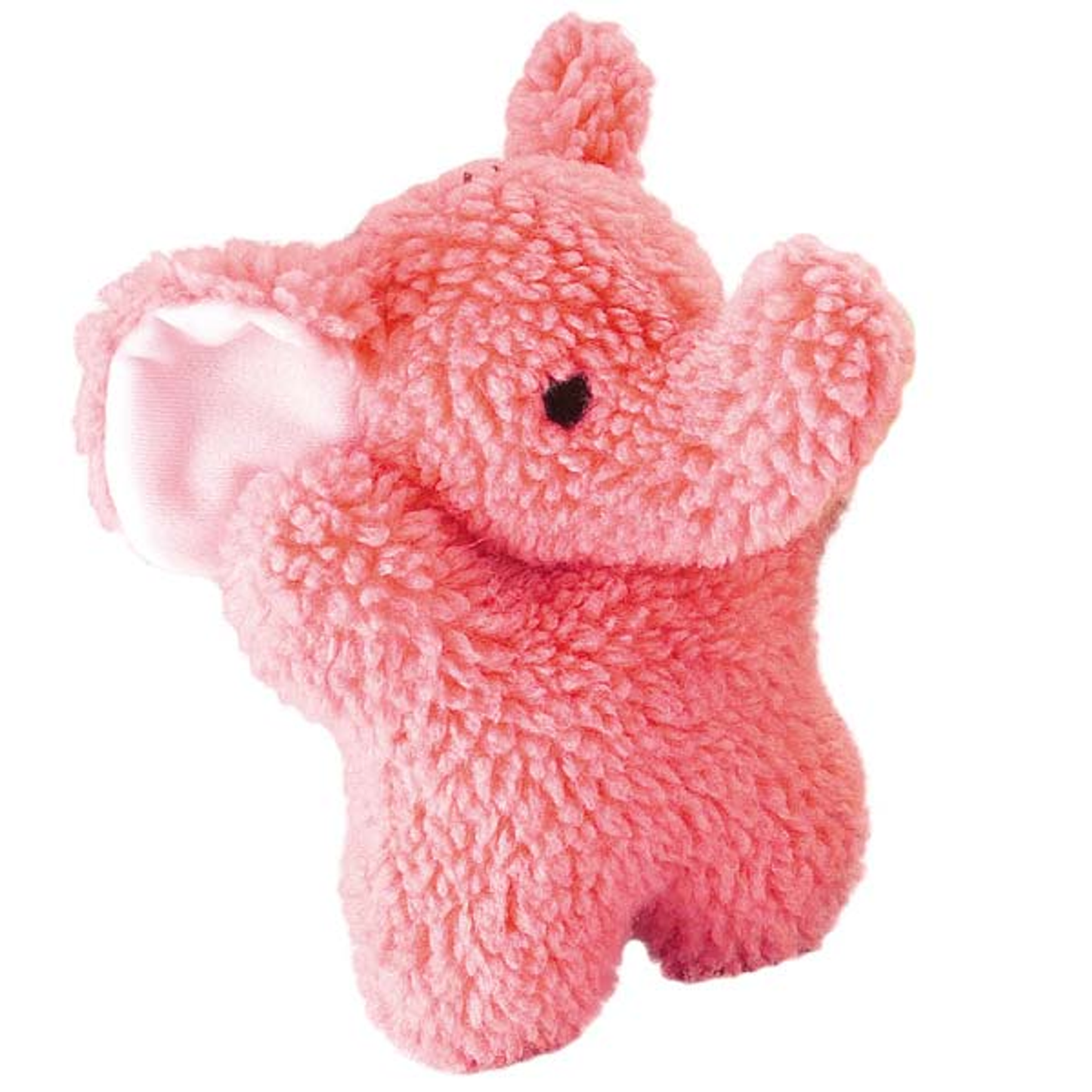 ZA Cuddly Berber Baby Elephant 8In Pnk