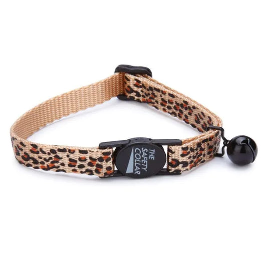 MT AnimalPrint Cat Collar 8-12In Chtah