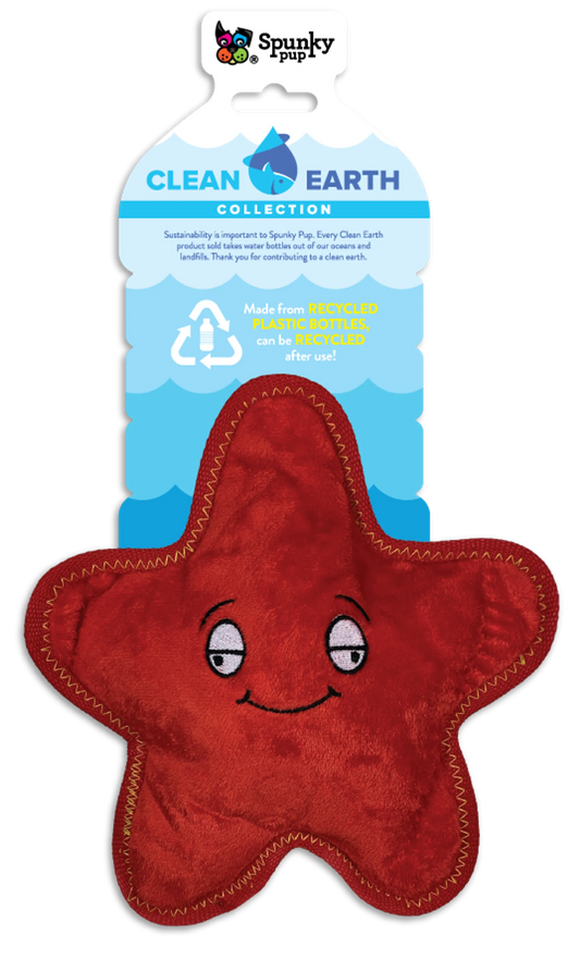 Clean Earth Plush Toy, Starfish, Small