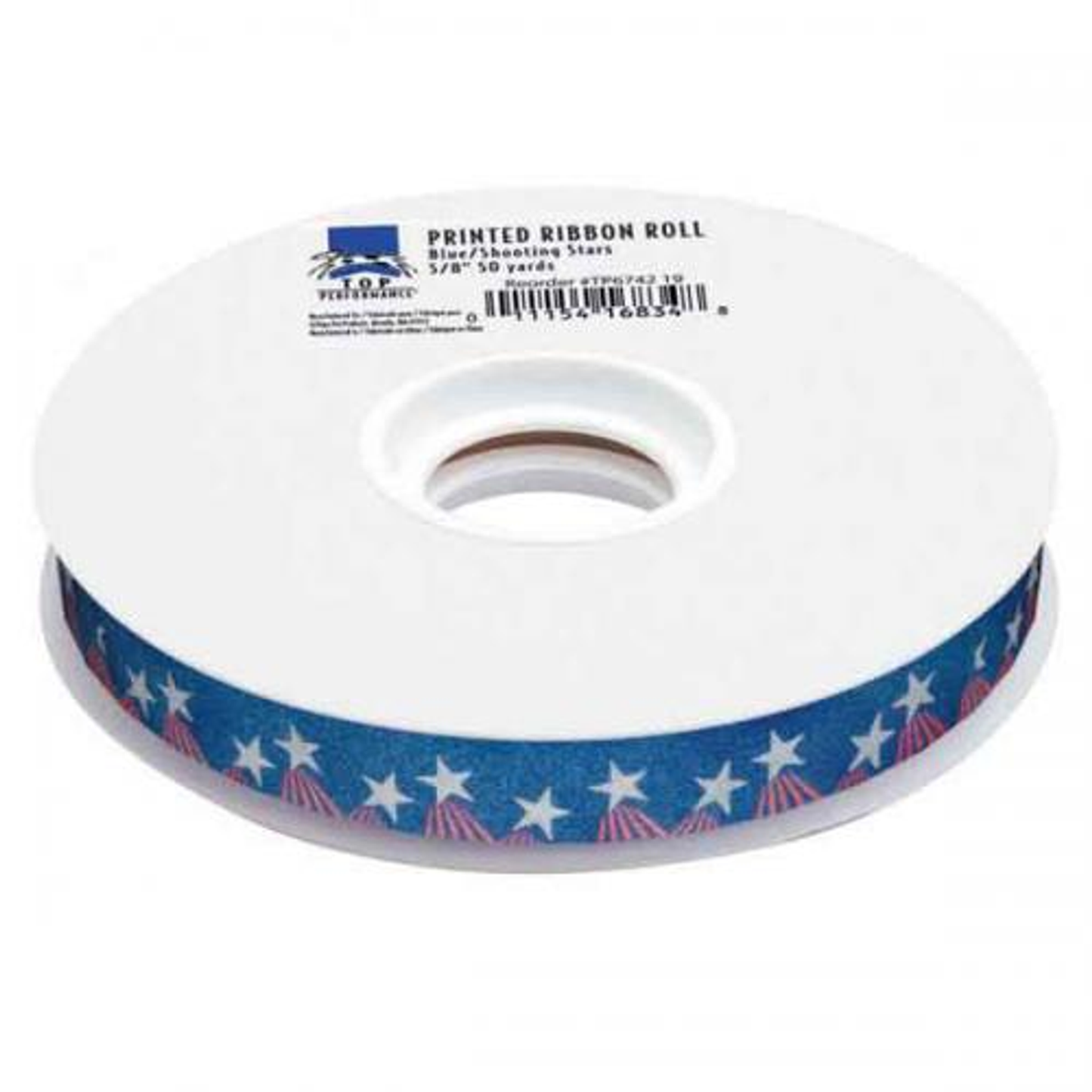 50-Yard Printed Ribbon Rolls 50 Yards Shooting Stars