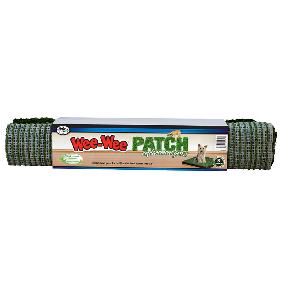 Four Paws Wee-Wee Patch Indoor Potty Replacement Grass Medium 19" x 19" x 0.5"