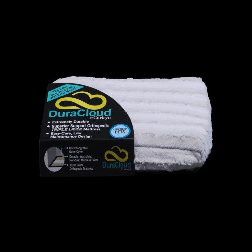 DuraCloud Orthopedic Pet Bed and Crate Pad, Medium, Sand