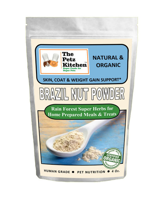 Brazil Nut - Skin, Coat & Weight Gain Dog & Cat Holistic , 4 Oz.