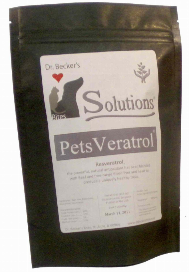 Dr. Becker's PetsVeratrol Dog & Cat Bites, 4 oz