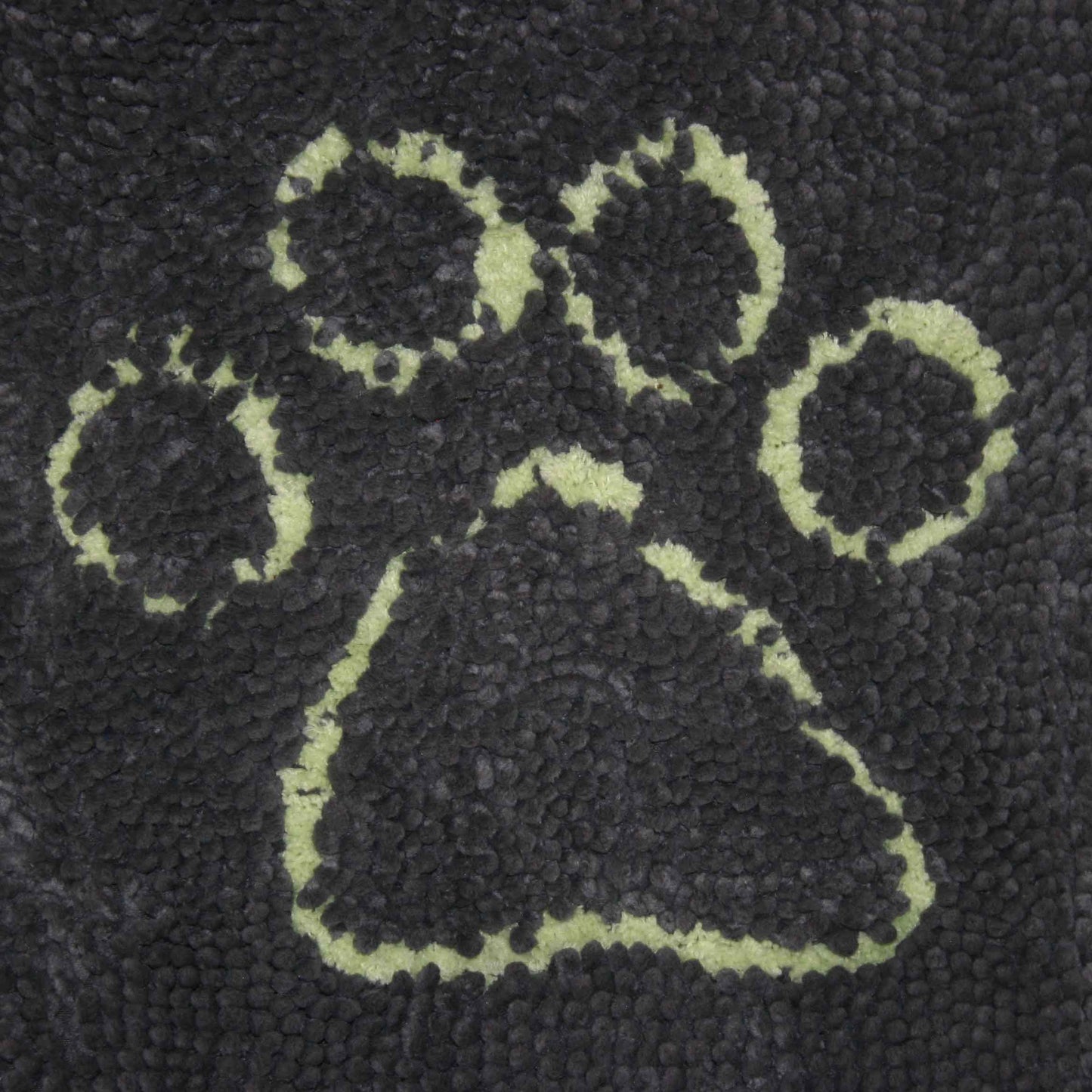 DGS Pet Products Dirty Dog Door Mat Medium Cool Grey/Lime Green 31" x 20" x 2"