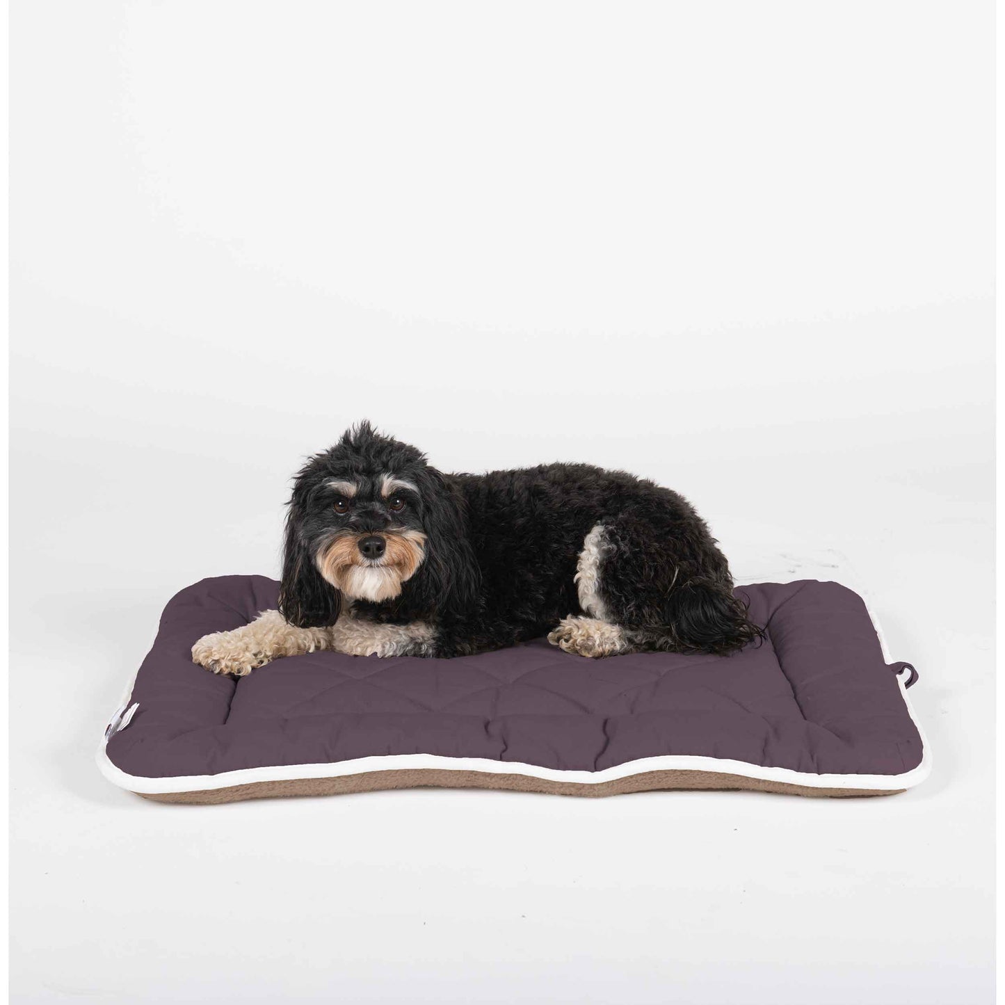 DGS Pet Products Pet Cotton Canvas Sleeper Cushion Large Pebble Grey 23" x 36" x 1"